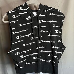 Medium Champion Halter Hoodie
